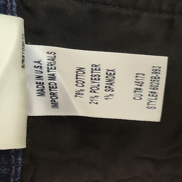 Citizens Of Humanity Mens Perform Casual Straight Blue Jeans Sz 42 New With Tags - Picture 7 of 8